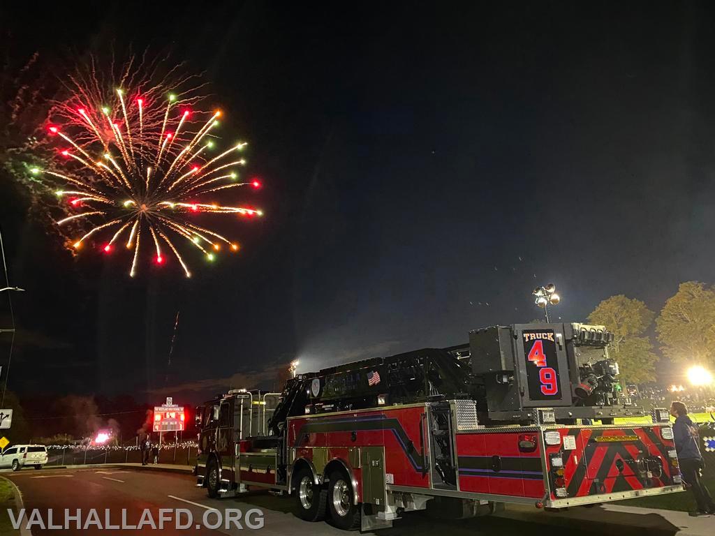 Fireworks Standby for Westlake’s Valhalla Fire Department